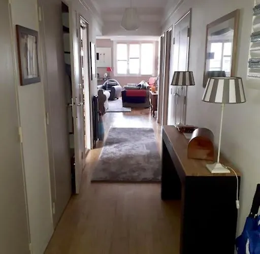 Appt 3 Hyper Centre Tres Calme Tres Clair Quartier Place Royale, Parking Gratuit Apartmán *